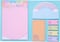 OOLY Side Notes Make Magic Sticky Tab Note Pad Set